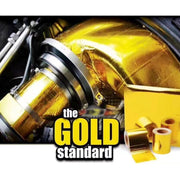 5m Exhaust Wrap Auto Motor Exhaust Heat Shield Aluminum Foil Paper Heat Resistant Wrap(Gold)