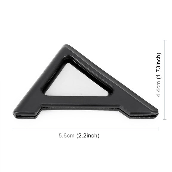 Universal Car Body Silicone Anti-collision Sticker Door corner Protector(Black)