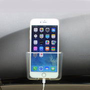 SHUNWEI Car Storage Bag Car Storage Box Bonded Phone Holder Transparent Mobile Phone Box