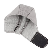 Universal Nonslip Breathable Genuine Leather Car Gear Shift Knob Cover(Grey)
