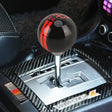 Universal Vehicle Ball Shape Modified Resin Shifter Manual 6-Speed Right-R Gear Shift Knob(Black Red) - free shipping - PMC TechLife - Order now!