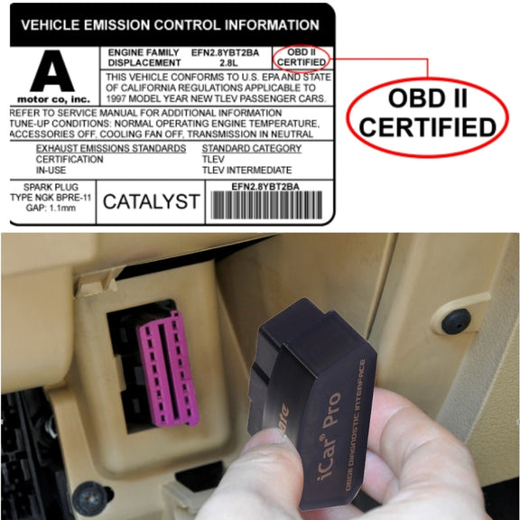 Vgate iCar Pro OBDII Bluetooth V4.0 Dual Car Scanner Tool, Support Android And iOS, Support All OBDII Protocols
