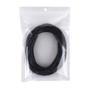 5m Car Decorative Strip PVC Chrome Decoration Strip Door Seal Window Seal(Black)