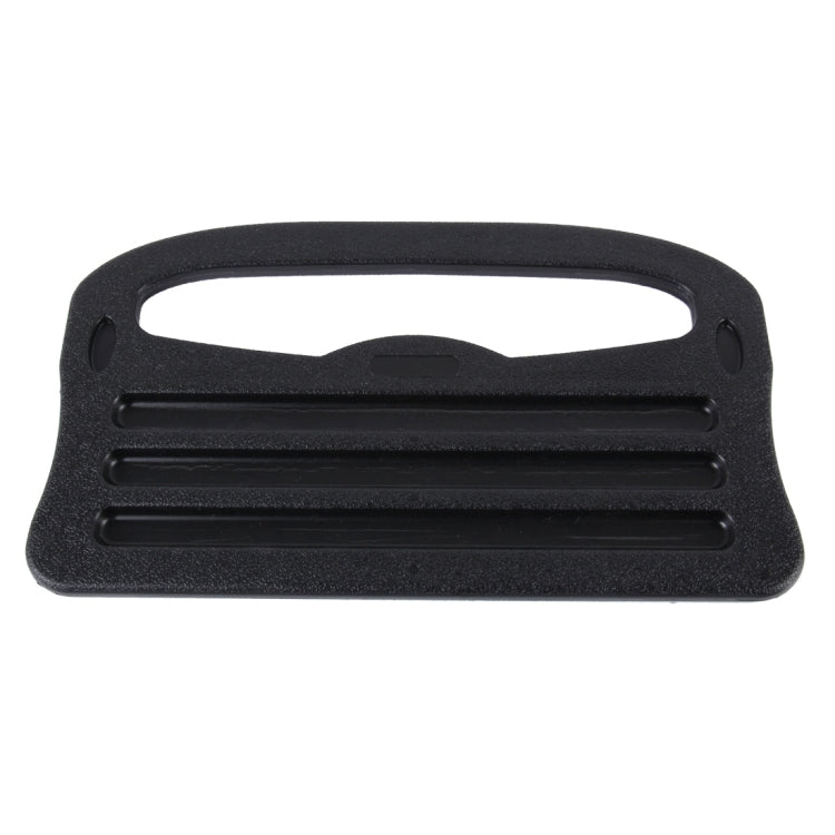 Vehicle Portable Desk Steering Wheel Multi-use Tray Stand Car Food Eating Table iPad Holder(Black)