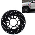 2 PCS Universal Aluminium Auto Car Wheel Disc Brake Racing Decorative Cover(Black) - Wheels Tires & Parts by PMC TechLife | Online Shopping South Africa | PMC TechLife