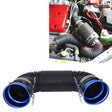 Car Auto Universal Tube Air Filter Adjustable Cold Air Injection Intake System Pipe Without Air Filter(Blue) - free shipping - PMC TechLife - Order now!