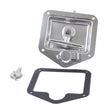 Folding T Handle Lock Stainless Steel Flush Mount Tool Box for Trailer / Yacht / Truck - Locks & Hasps by PMC TechLife | Online Shopping South Africa | PMC TechLife