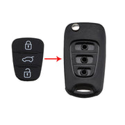 Replacement 3 Buttons Silicone Pad for Hyundai / Kia Car Key Shell, without Battery