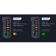 TIROL T16897 12V Auto Car Digital Battery Alternator Tester 6 LED Lights Display