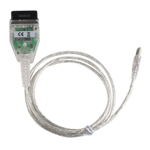 INPA K+CAN with Switch USB Interface Cable for BMW(White）