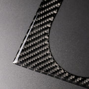 Car Carbon Fiber Gear Position Panel Decorative Sticker for Audi 2017-2018 A4L / 2017-2018 A5 / 2016-2017 A4 B9, Left Drive