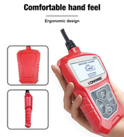 KONNWEI KW310 OBD Car Fault Detector Code Reader ELM327 OBD2 Scanner Diagnostic Tool(Red)