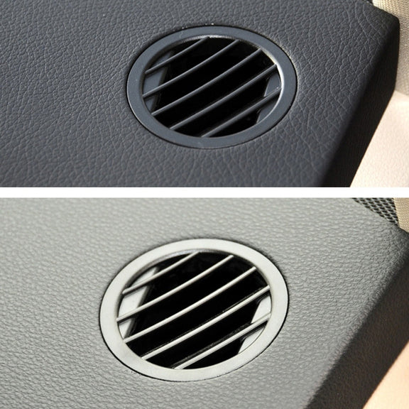 Car Left Side Dashboard Small Air Outlet Circular Air-conditioning Outlet for Mercedes-Benz GLK Class X204 2009-2016(Brown)