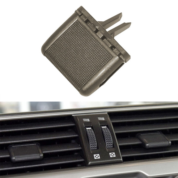 Car Air Conditioning Exhaust Switch Paddle for Toyota Prado 2010-2017 55650-6018(Brown)