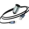 IVON CC37 15W 3.1A Dual USB Mini Car Charger + 1m USB to 8 Pin Fast Charge Data Cable Set - Car Charger by IVON | Online Shopping South Africa | PMC TechLife | Buy Now Pay Later Mobicred