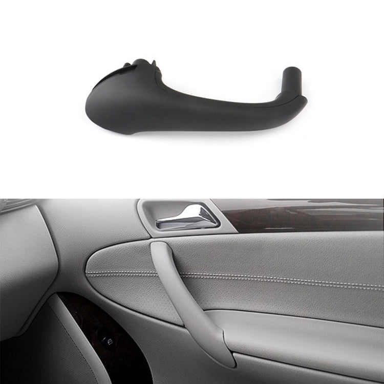 Car Rear Right Inside Doors Handle Pull Trim Cover for Mercedes-Benz C-class W203 -2007 , Left Driving(Black)
