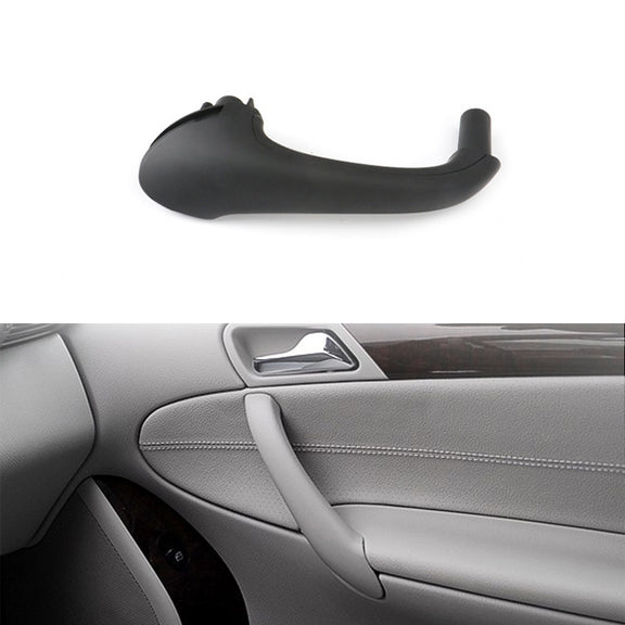 Car Rear Right Inside Doors Handle Pull Trim Cover for Mercedes-Benz C-class W203 -2007 , Left Driving(Black)