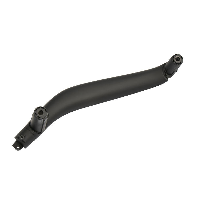 Car Left Side Inside Doors Handle Pull Trim Cover for BMW X5 / X6, Left Driving (Black)