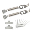 Universal Car Hood Tunning Boot Bonnet Springs Clips Pin Kit Hood Lock - Locks & Hasps by PMC TechLife | Online Shopping South Africa | PMC TechLife