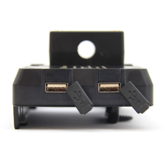 Motorcycle Mobile Phone Holder USB Charger Bracket