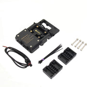 Motorcycle Mobile Phone Holder USB Charger Bracket
