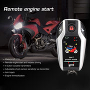 Universal Motorcycle Alarm Bidirectional Anti-theft Device with Induction Remote Control