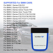 Vgate VLINKER BM V2.2 Bluetooth 3.0 Android Phone Car OBD Fault Diagnosis Detector