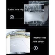 Car Universal Short Plush Warm Anti-skid Steering Wheel Cover, Adaptation Steering Wheel Diameter: 38cm (Black)