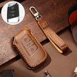Hallmo Car Cowhide Leather Key Protective Cover Key Case for Volkswagen Lavida A Style(Brown) - free shipping - PMC TechLife - Order now!