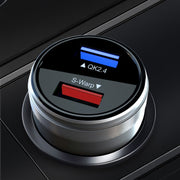DASH / WARP 30W Car Flash Charger for OnePlus (Black)