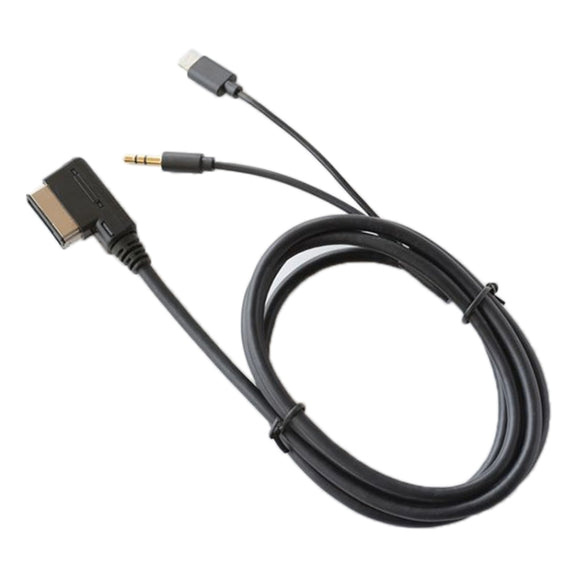 Car AMI AUX Audio Cable for Audi Q5 A 5A7 R7 S5 Q7 A6L A8L