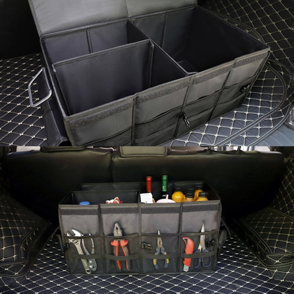 Car Trunk Foldable Storage Box, Capacity: 66L (Orange)