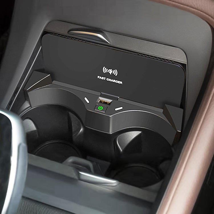 HFC-1012 Car Qi Standard Wireless Charger 10W Quick Charging for BMW X1 2016-2019, Left Driving