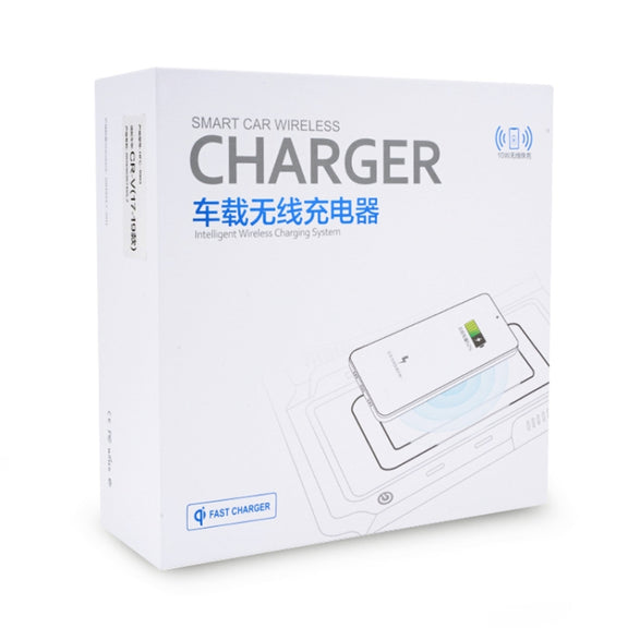 HFC-1006 Car Qi Standard Wireless Charger 10W Quick Charging for Honda Inspire 2018-2022, Left Driving