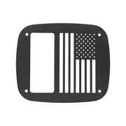 P-018 Car Tail Light Trim Taillight Cover for Jeep Wrangler TJ 1997-2006