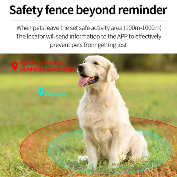 P03 2G Water-resistant Pet GPS Tracker GPS+AGPS+WiFi+LBS Locator