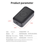 P03 2G Water-resistant Pet GPS Tracker GPS+AGPS+WiFi+LBS Locator