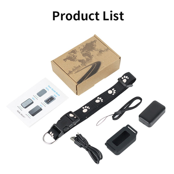 P03 2G Water-resistant Pet GPS Tracker GPS+AGPS+WiFi+LBS Locator