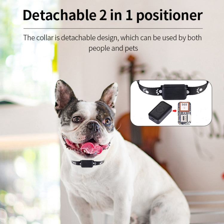 P03 2G Water-resistant Pet GPS Tracker GPS+AGPS+WiFi+LBS Locator