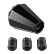 Universal Car Diamond Shape Metal Gear Shift Knob (Black)