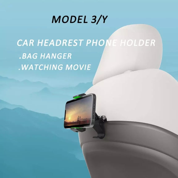 Multifunctional Car Sun Visor Rear Seat Mobile Phone Holder (Green)