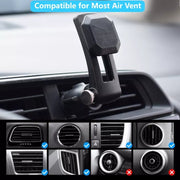 Multifunctional Car Air Conditioner Air Outlet Magnetic Phone Holder (Green)