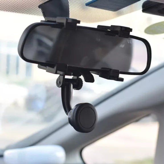 Silicone Magnet Car Rear Mirror Navigation Phone Holder