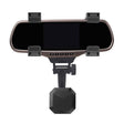 Carbon Fiber Strong Magnet Car Rear Mirror Navigation Phone Holder - Car Holders by PMC TechLife | Online Shopping South Africa | PMC TechLife