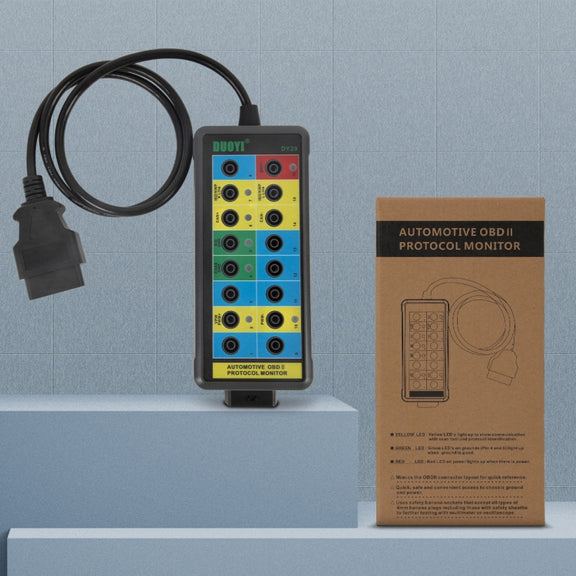 DUOYI DY29 Car OBD2 Diagnostic Protocol Detector Tester