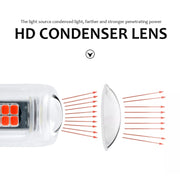 2pcs 1157 DC12V / 2.16W / 0.18A / 480LM Car LED Brake Light (Red Light)