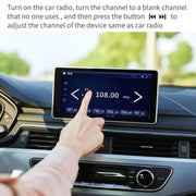 Car Bluetooth MP3 Player Audio FM Transmitter with Ambient Light