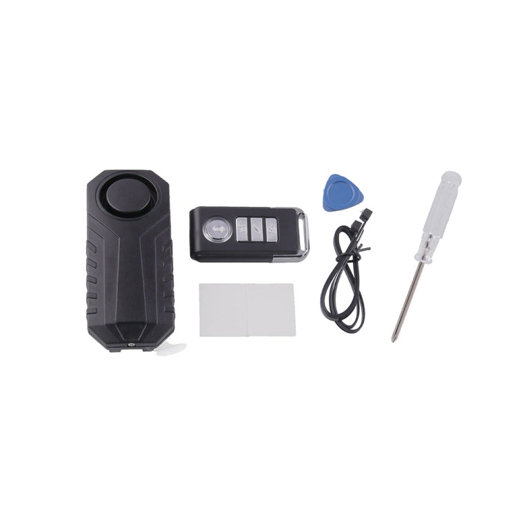 Wireless Anti-Theft Vibration Motorcycle Bicycle Water-resistant Security Bike Alarm with Remote