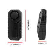 Wireless Anti-Theft Vibration Motorcycle Bicycle Water-resistant Security Bike Alarm with Remote