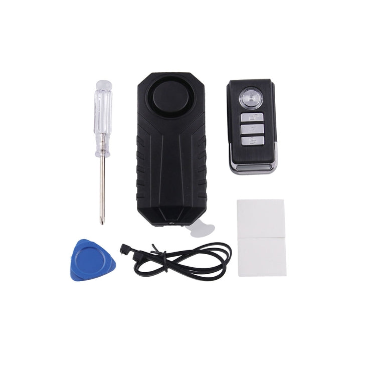 Wireless Anti-Theft Vibration Motorcycle Bicycle Water-resistant Security Bike Alarm with Remote